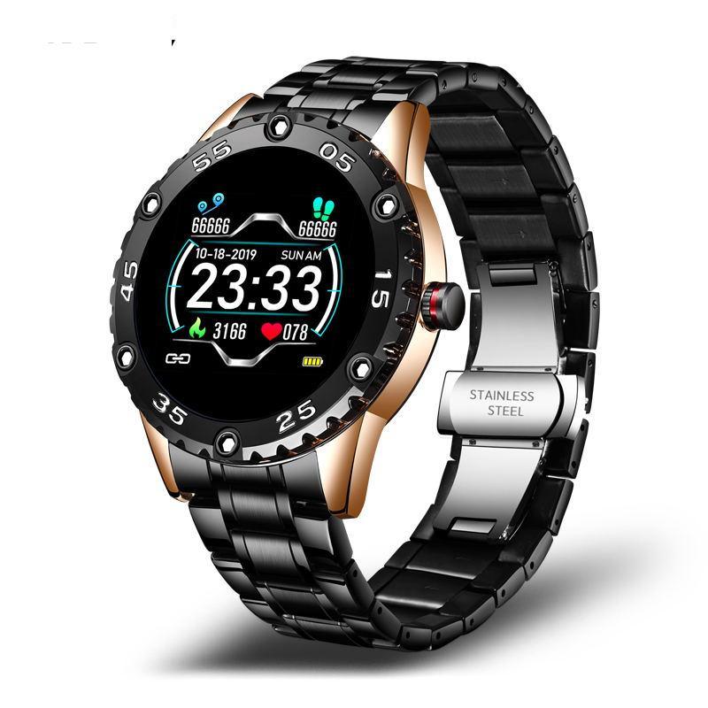 Mens Smart Watch IP67 Waterproof Heart Rate Fitness Tracker