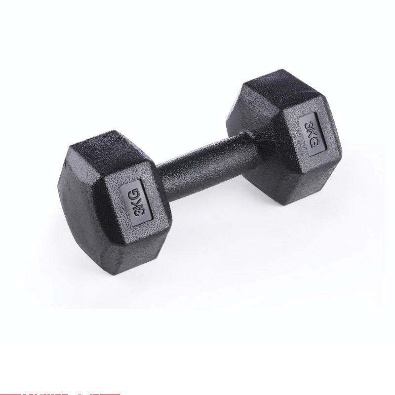 Rubberized Dumbbells Arm Muscle Training Home Fitness Equipment Weights