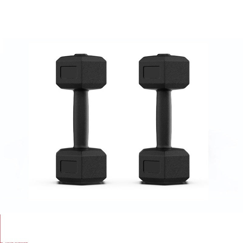 Rubberized Dumbbells Arm Muscle Training Home Fitness Equipment Weights