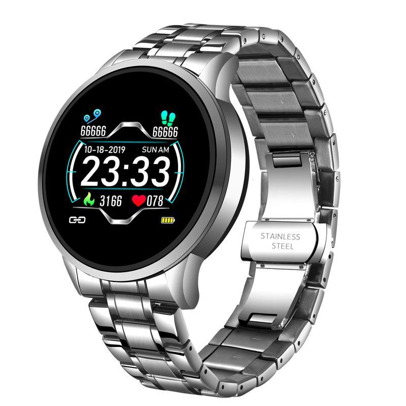 Mens Smart Watch IP67 Waterproof Heart Rate Fitness Tracker