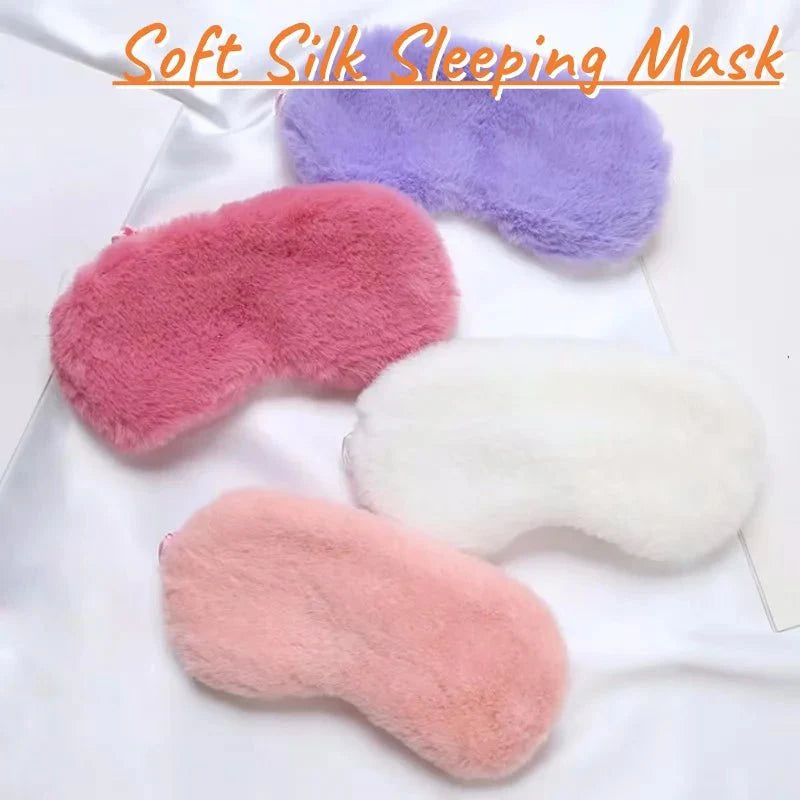 3D Contoured Sleep Mask – Ultra-Soft Breathable Light Blocking Eye Cover