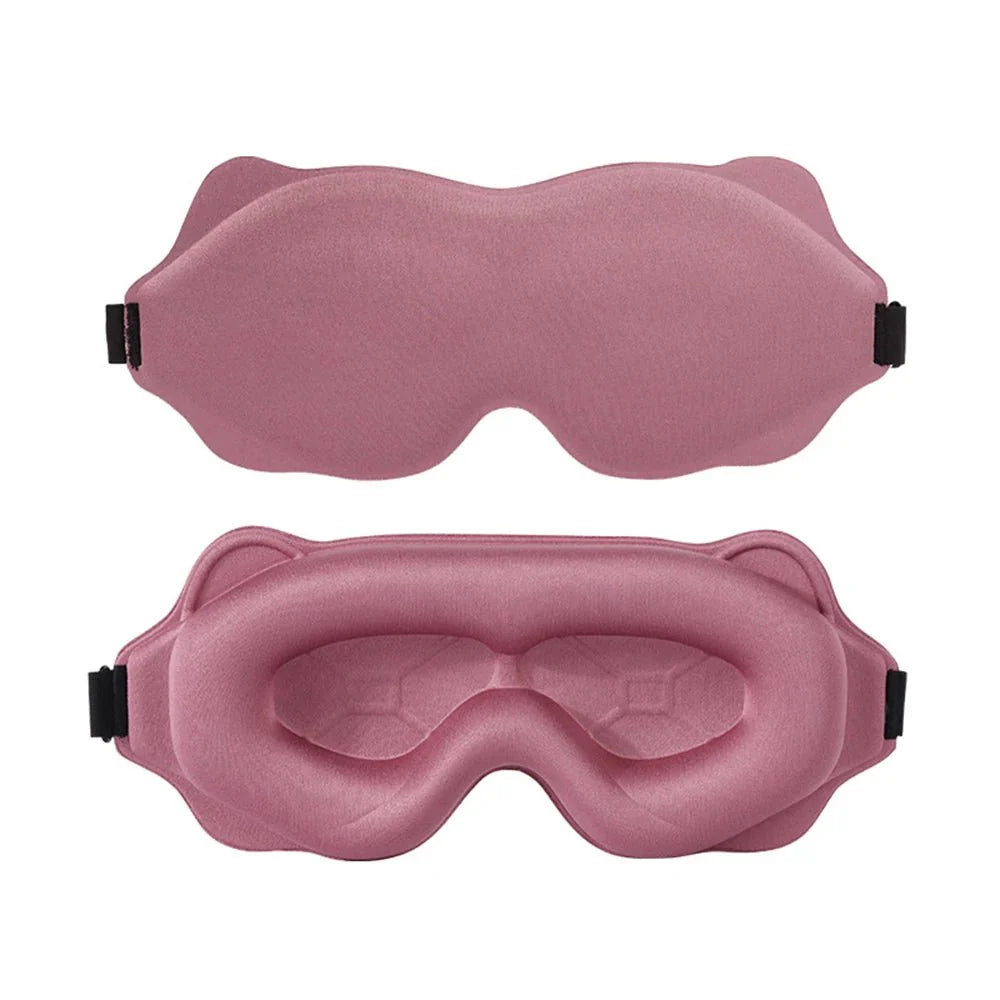 3D Sleeping Mask – Breathable Light-Blocking Eyeshade