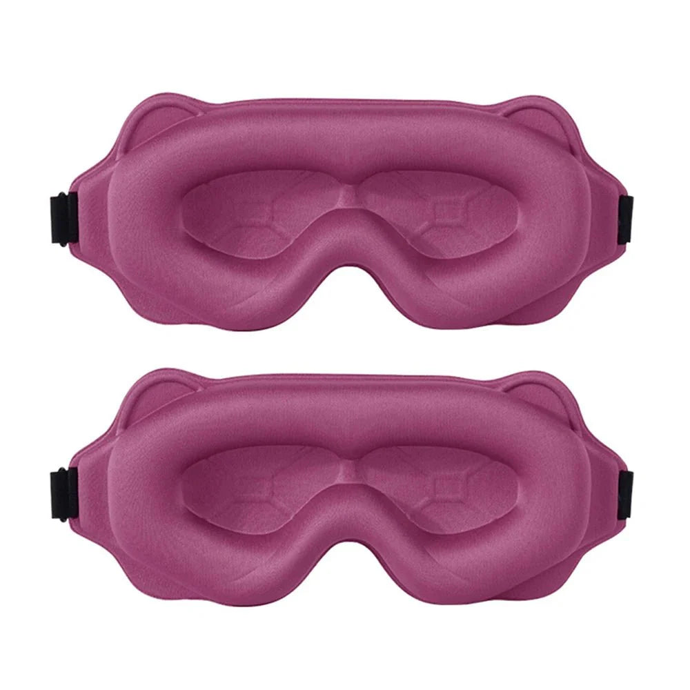 3D Sleeping Mask – Breathable Light-Blocking Eyeshade