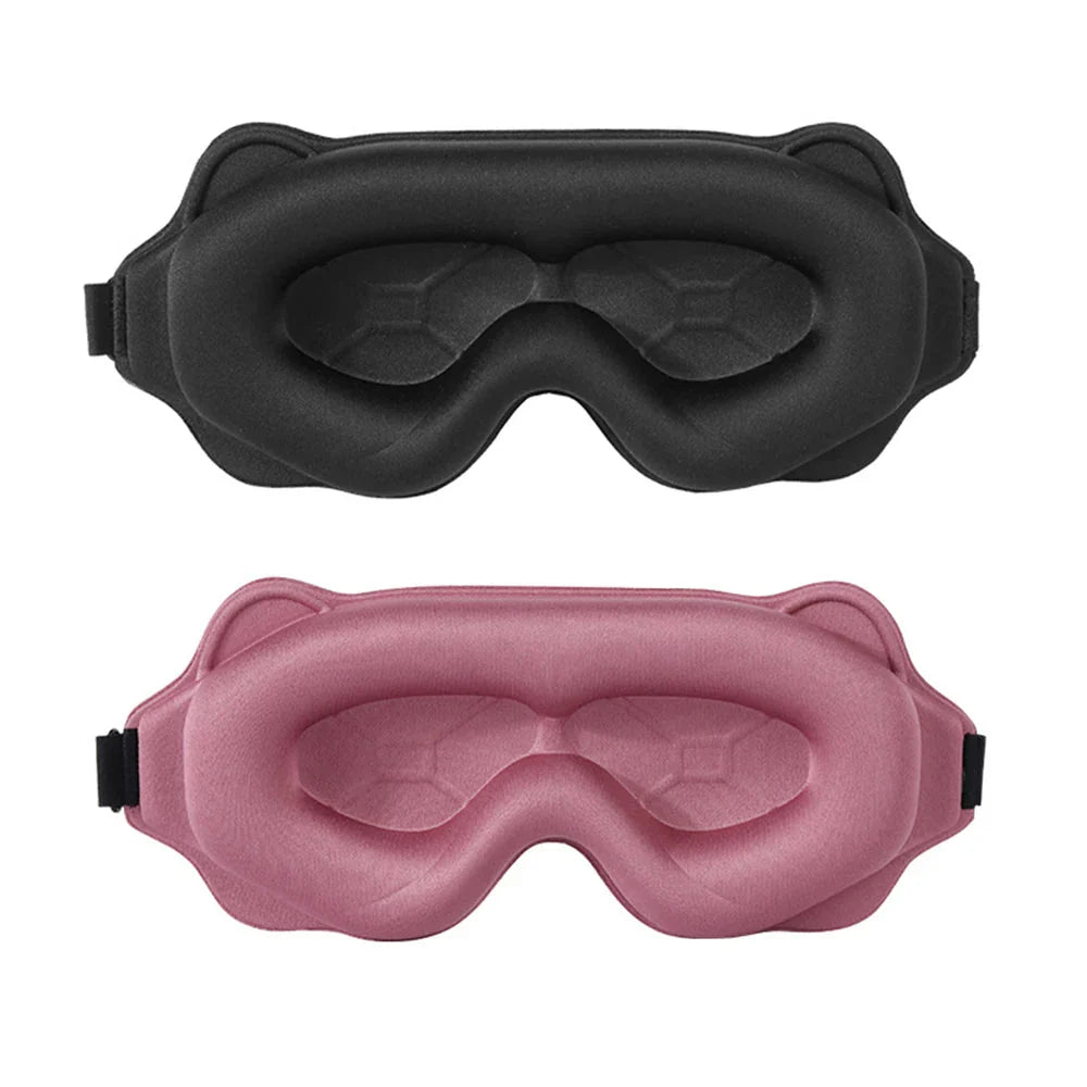 3D Sleeping Mask – Breathable Light-Blocking Eyeshade