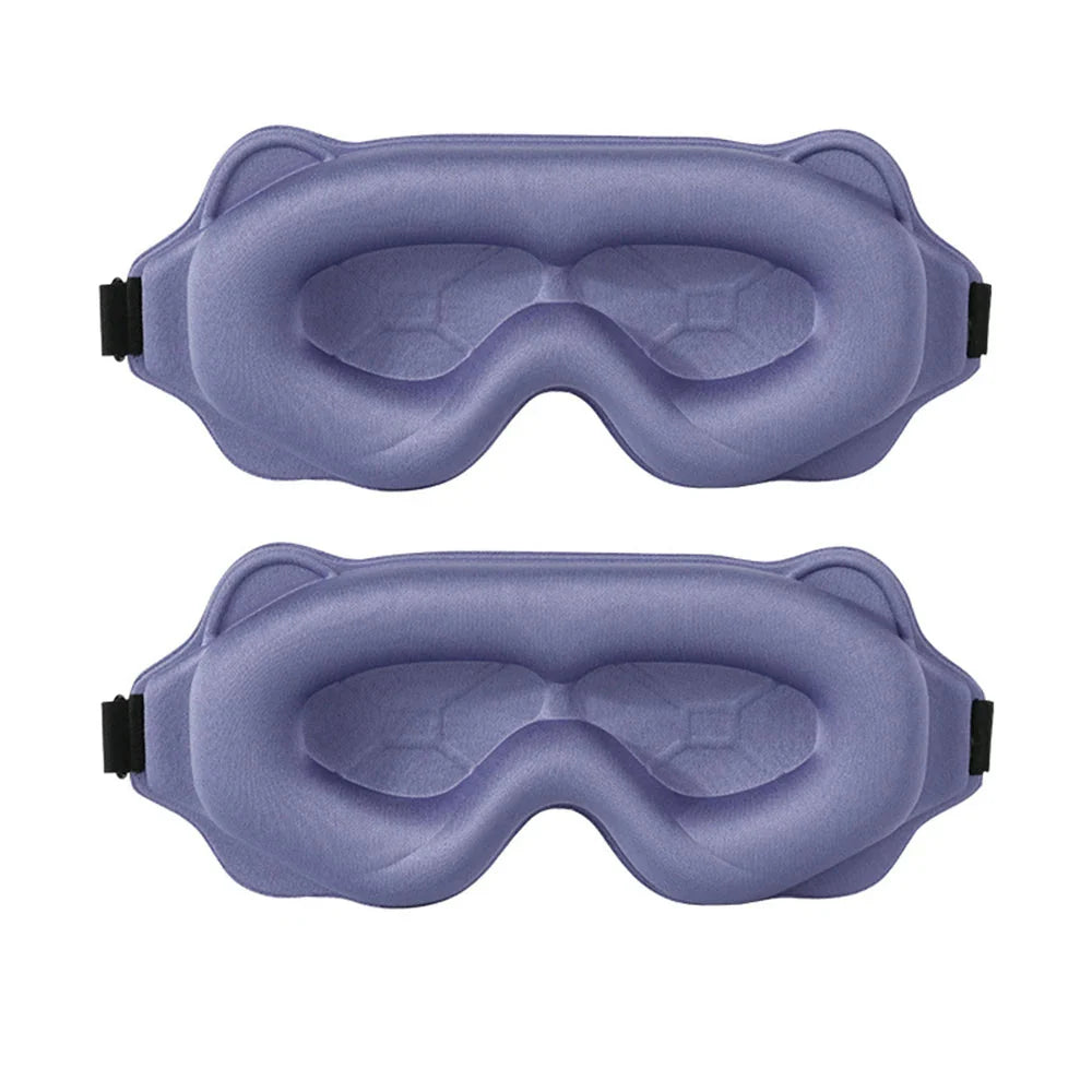 3D Sleeping Mask – Breathable Light-Blocking Eyeshade