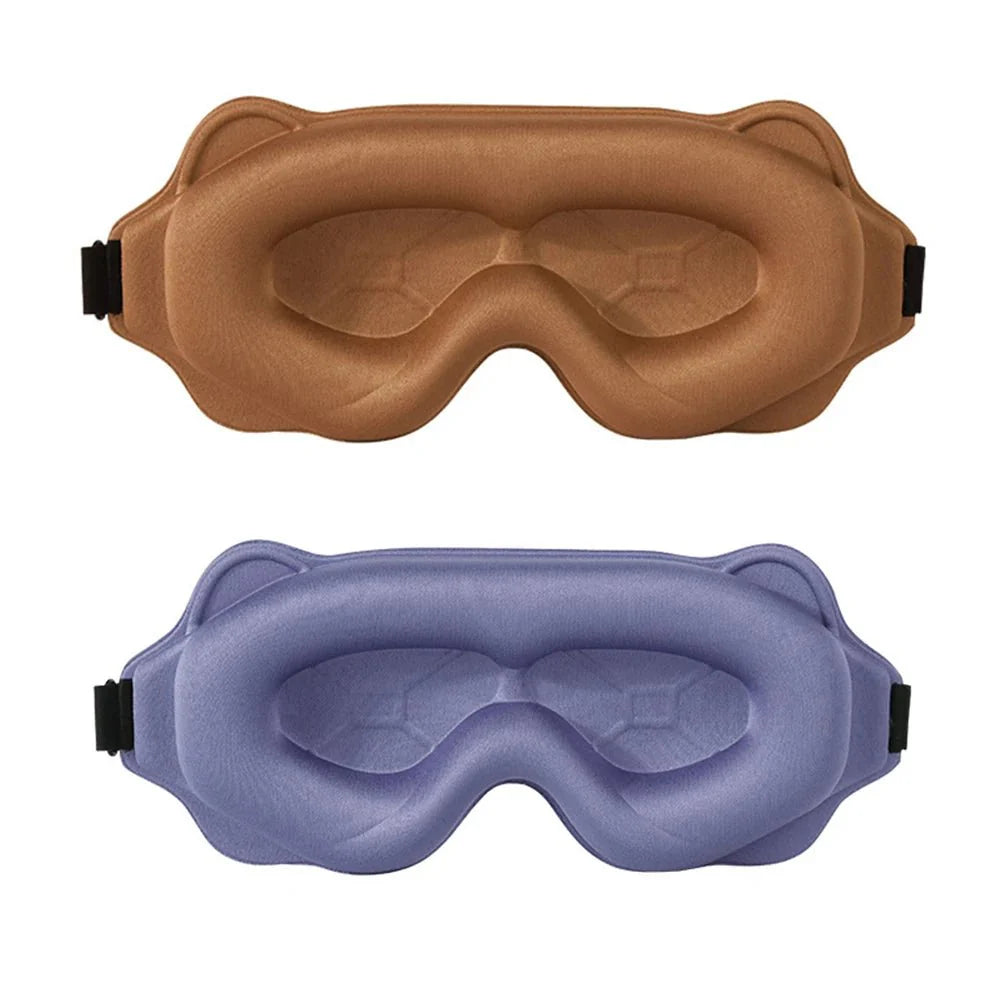 3D Sleeping Mask – Breathable Light-Blocking Eyeshade