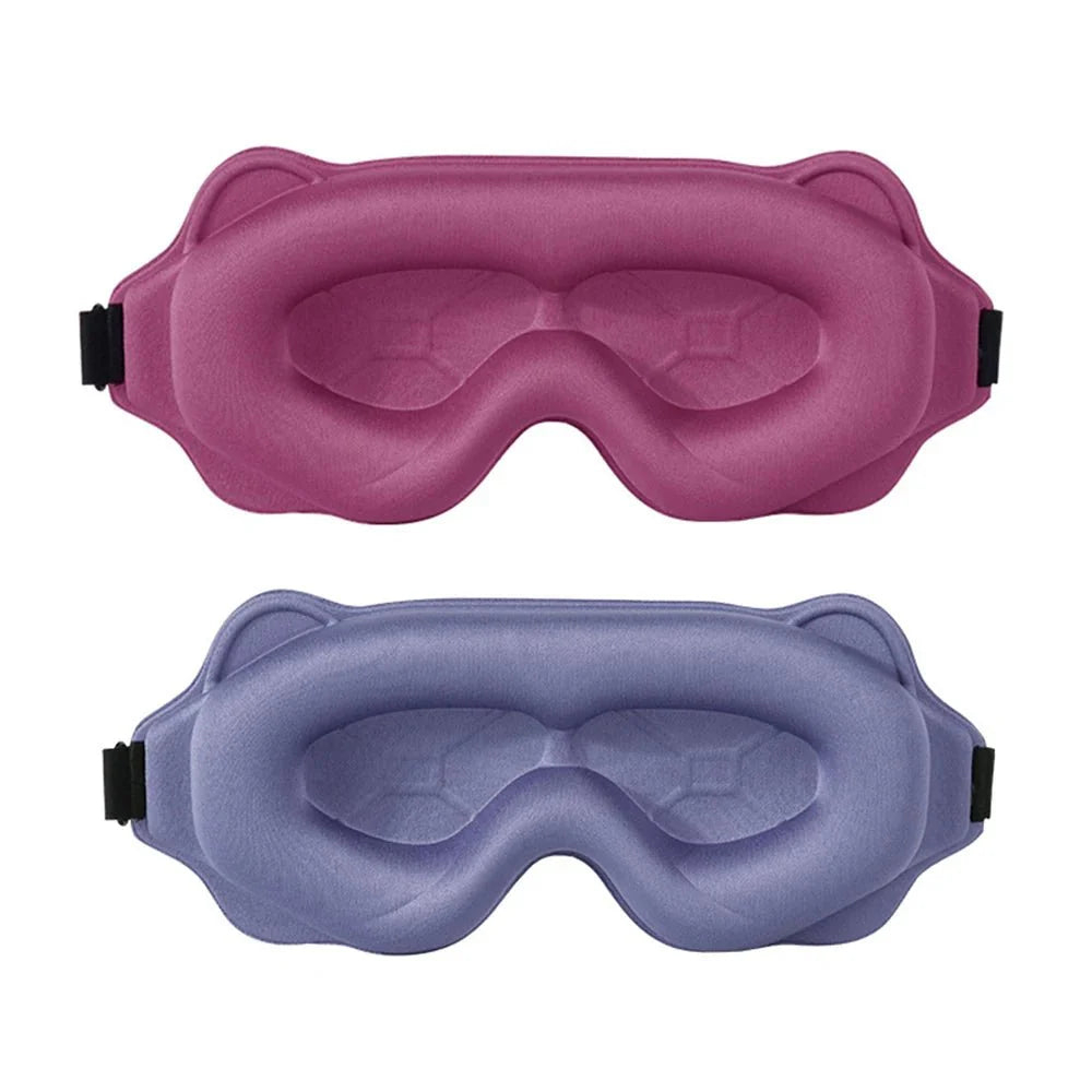 3D Sleeping Mask – Breathable Light-Blocking Eyeshade