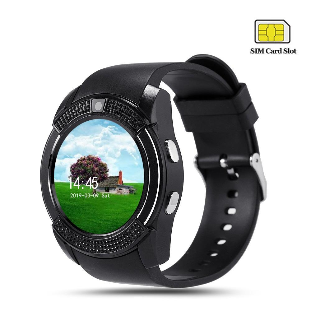 Mens Smart Watch SIM Card Camera Call Heart Rate