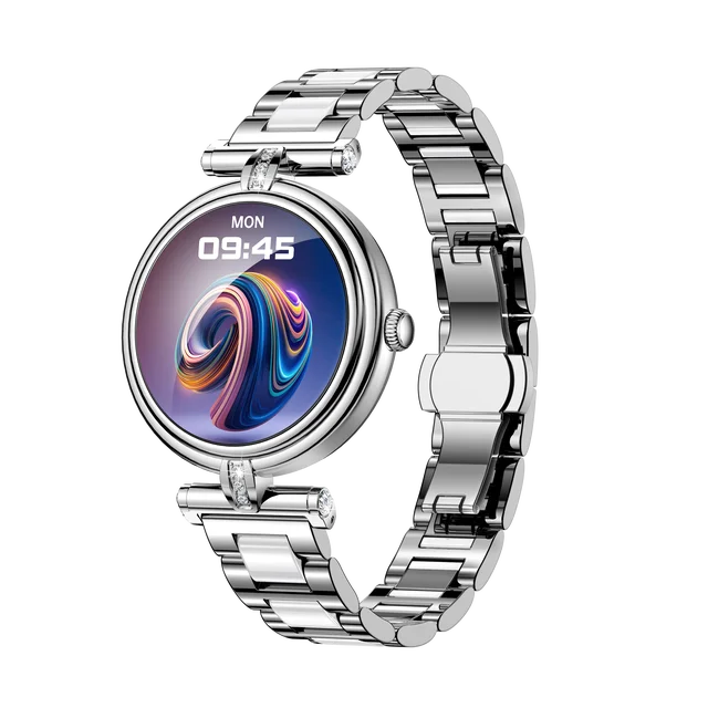 AK62 Smart Watch Women 1.09 Inch HD Screen Custom Watch Face Sports Fitness Tracker Bluetooth Call Lady Smartwatch 2024