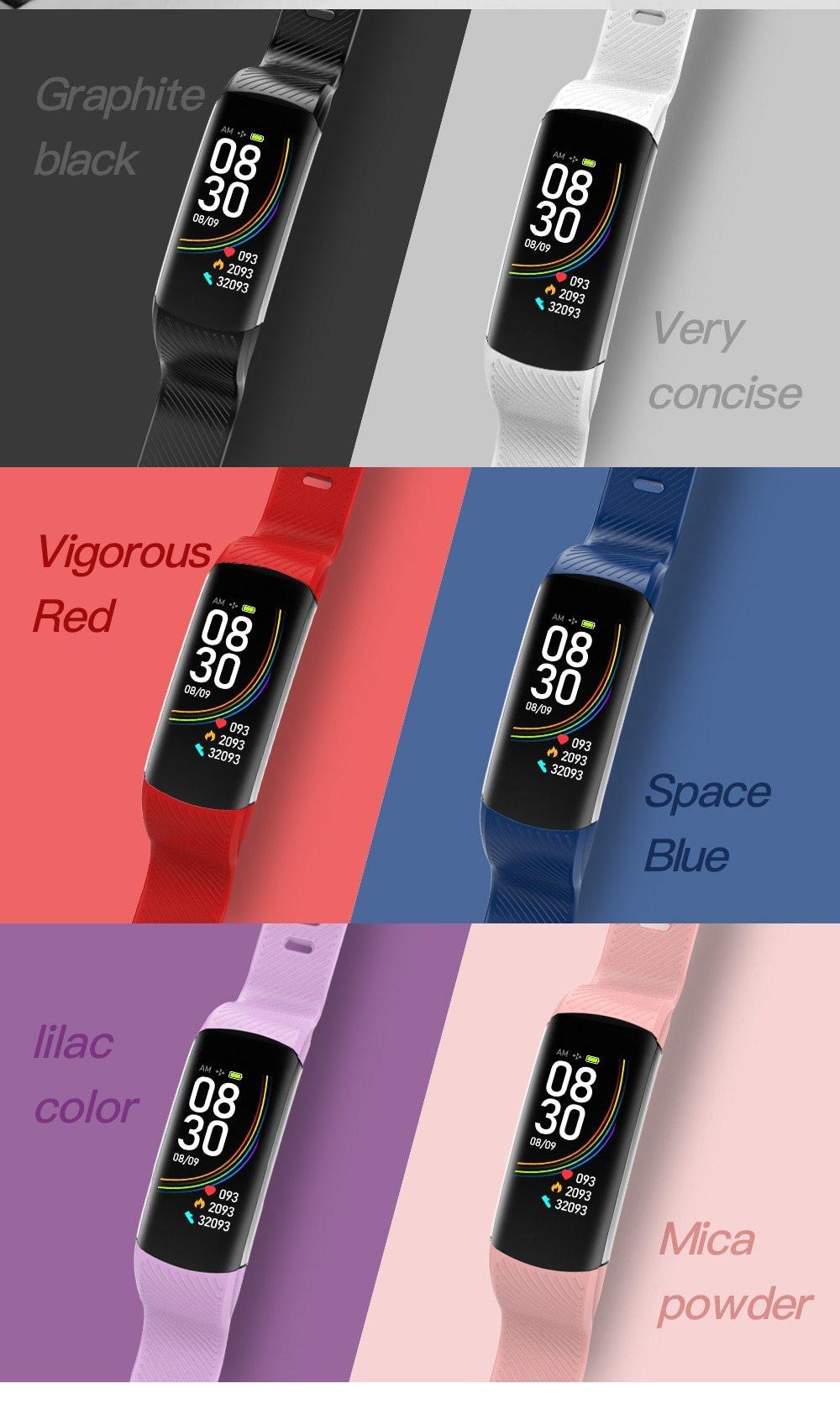 Luxury Fashion Unisex Sport Smart Watch Waterproof Fitness Tracker