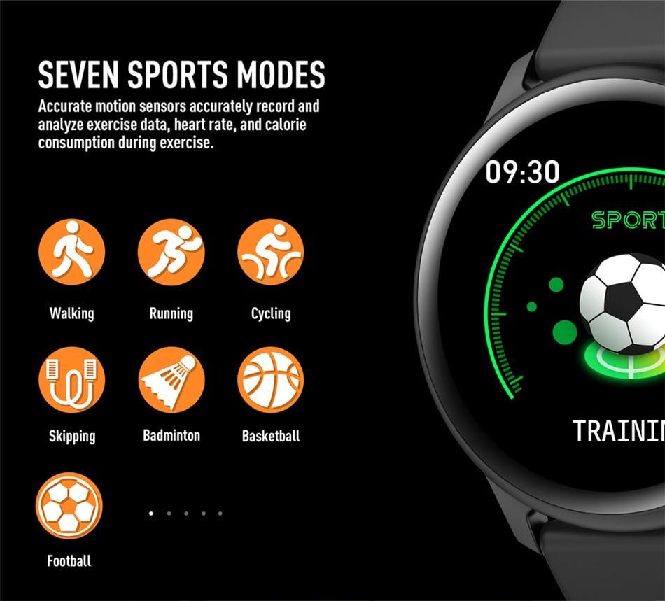 New Waterproof Womens Smart Watch Heart Rate Fitness Tracker