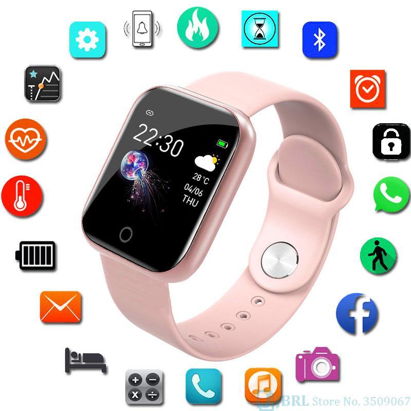 Latest Smart Watch Men Women Fitness Tracker Silicone Strap