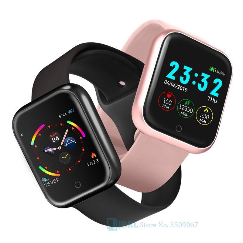 Latest Smart Watch Men Women Fitness Tracker Silicone Strap