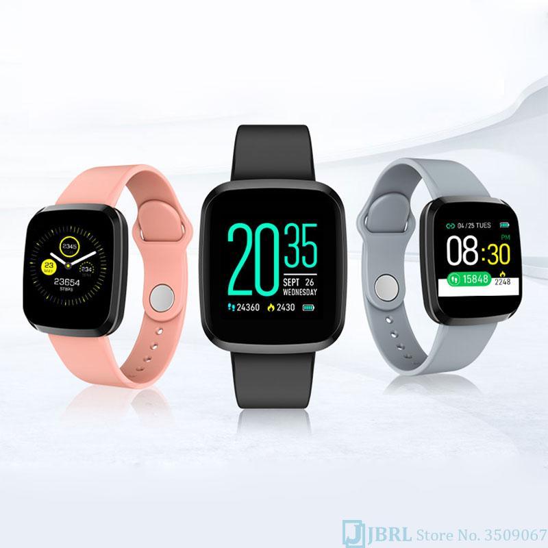 Latest Smart Watch Men Women Fitness Tracker Silicone Strap