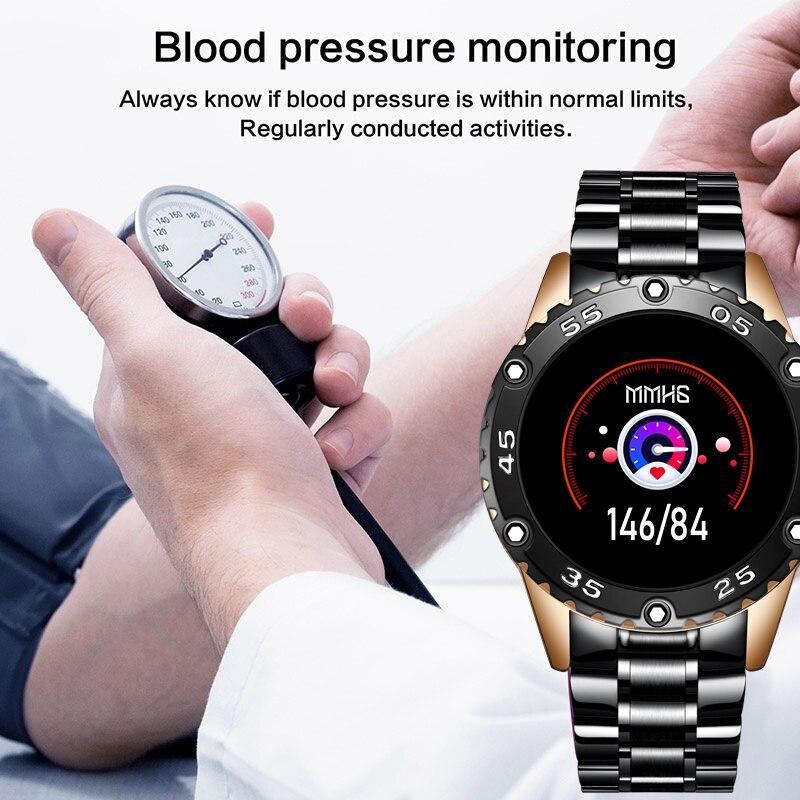 Mens Smart Watch IP67 Waterproof Heart Rate Fitness Tracker