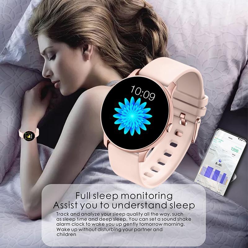 New Waterproof Womens Smart Watch Heart Rate Fitness Tracker