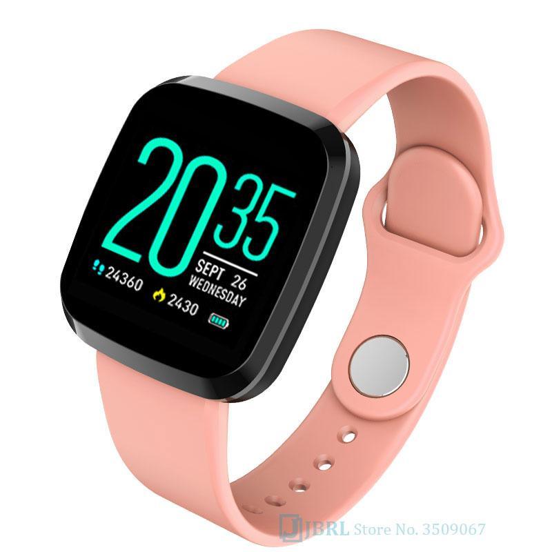 Latest Smart Watch Men Women Fitness Tracker Silicone Strap
