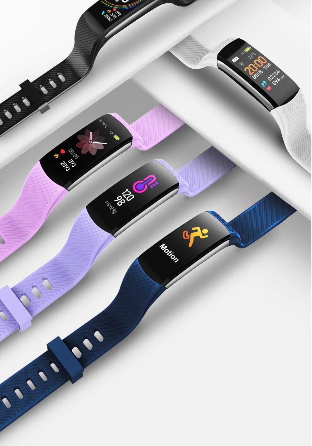 Luxury Fashion Unisex Sport Smart Watch Waterproof Fitness Tracker