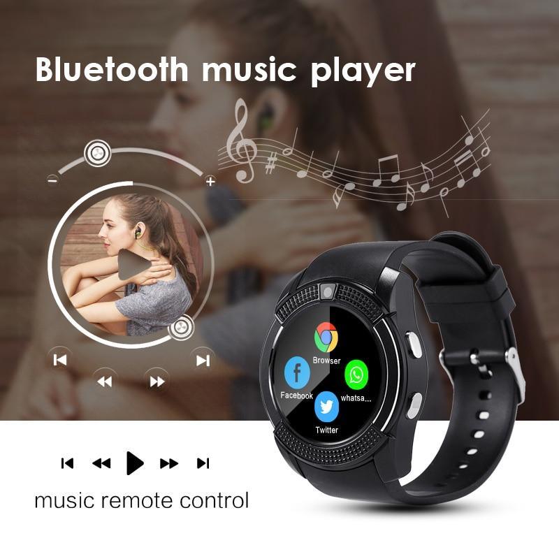 Mens Smart Watch SIM Card Camera Call Heart Rate