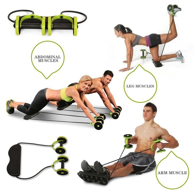 Ab Roller Wheel Abdominal Trainer Multi Functional Gym Fitness