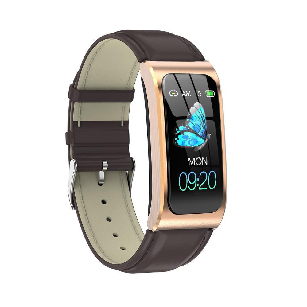 Luxury Elegant Womens Smart Watch Waterproof Heart Rate Fitness