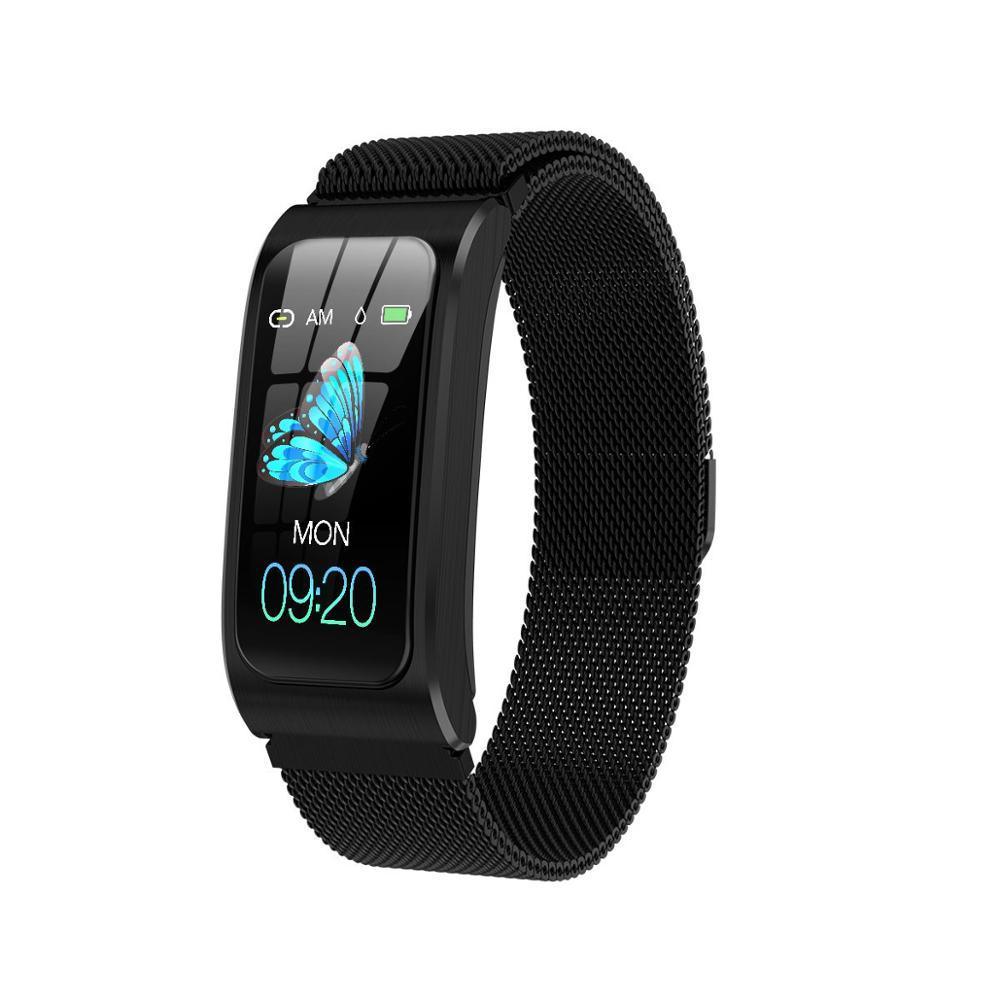 Luxury Elegant Womens Smart Watch Waterproof Heart Rate Fitness