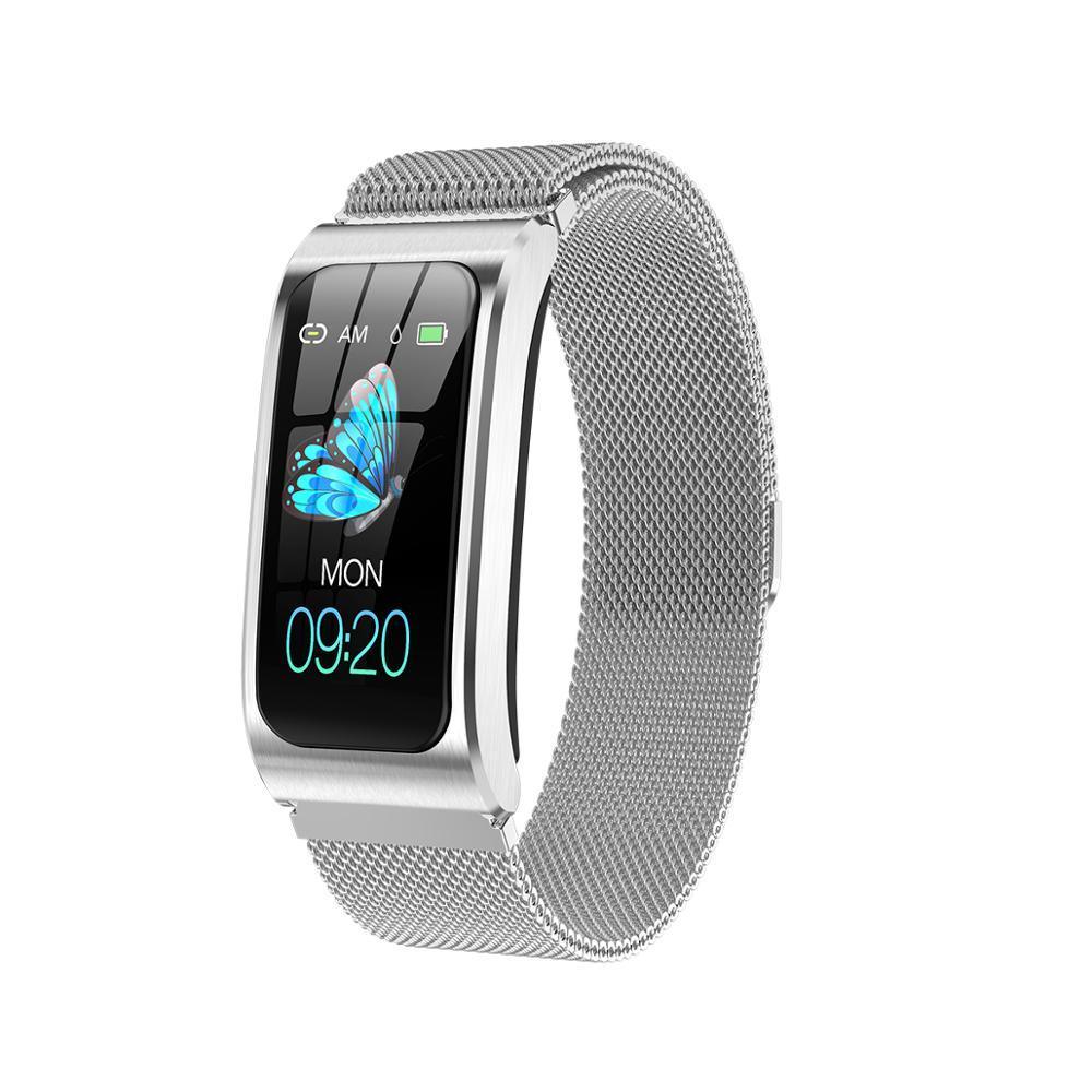 Luxury Elegant Womens Smart Watch Waterproof Heart Rate Fitness