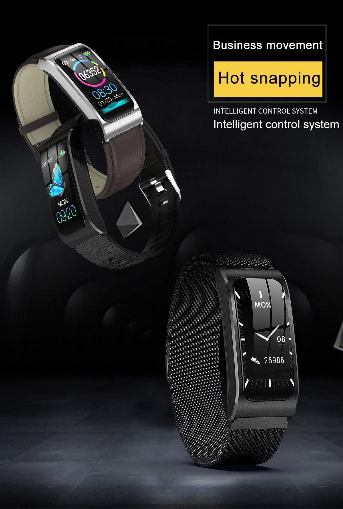 Luxury Elegant Womens Smart Watch Waterproof Heart Rate Fitness