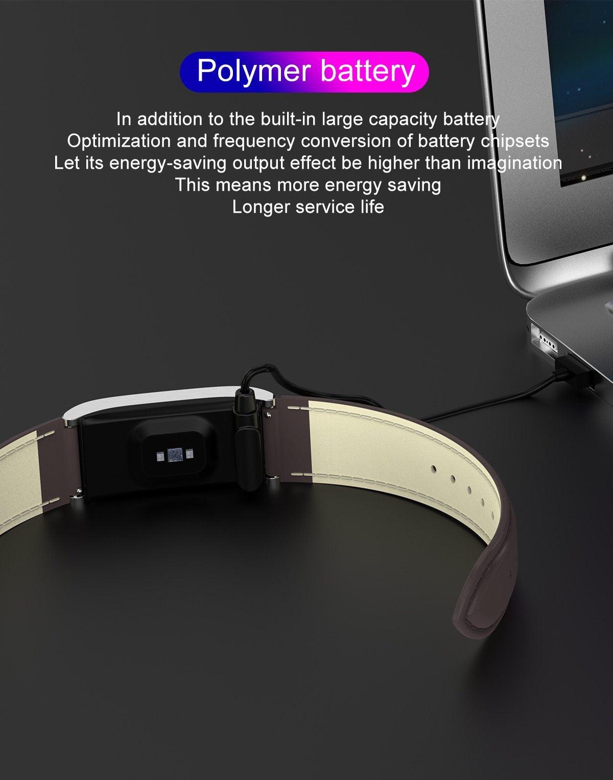 Luxury Elegant Womens Smart Watch Waterproof Heart Rate Fitness