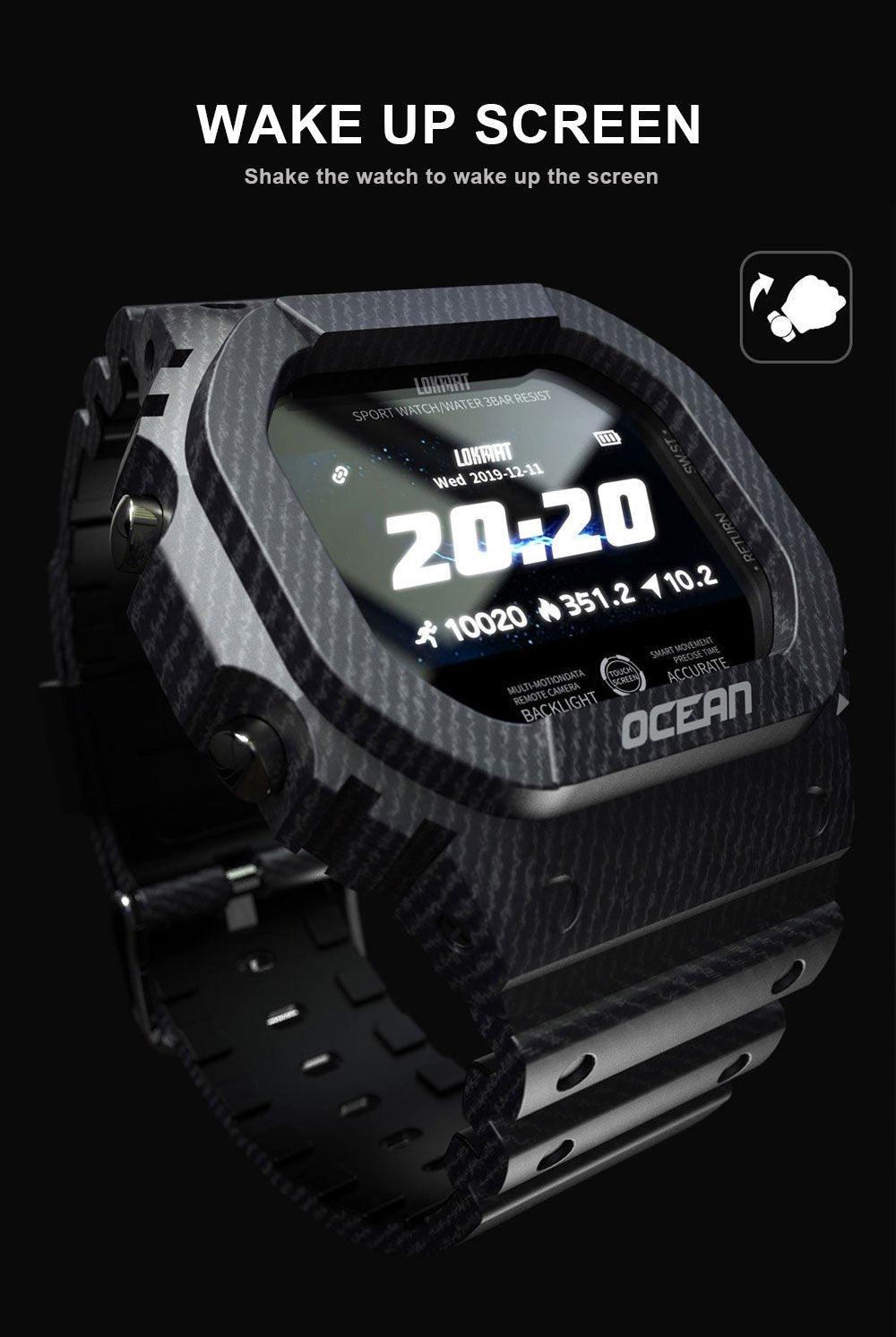 Ocean Army Smart Watch Fitness Tracker Heart Rate Monitor