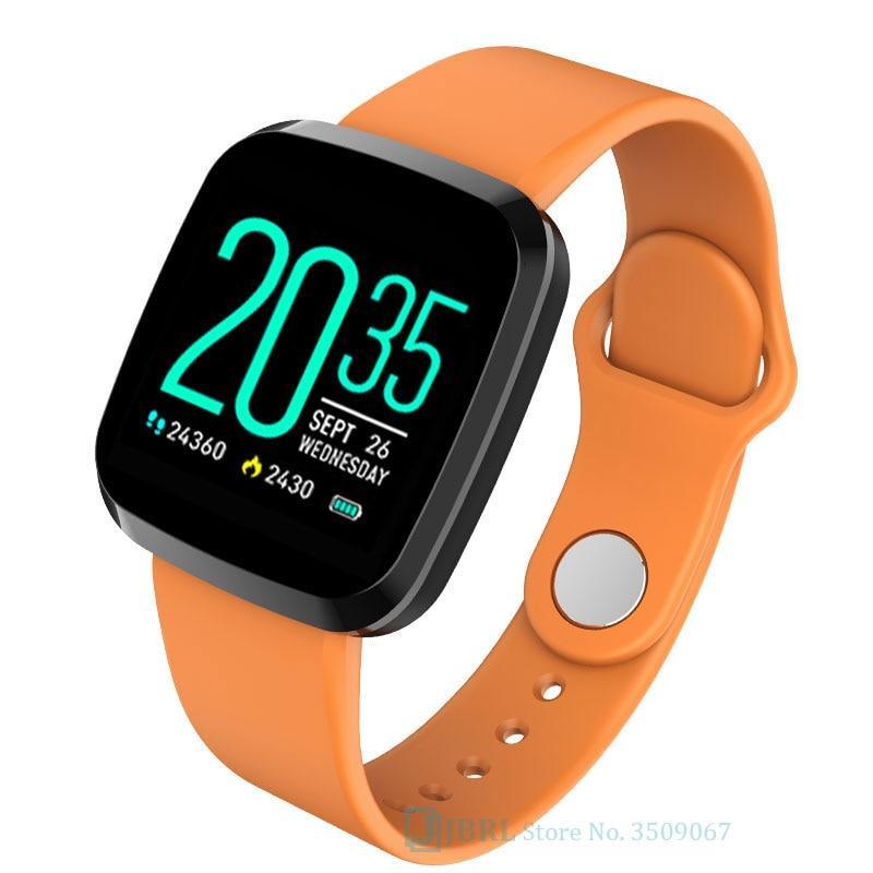 Latest Smart Watch Men Women Fitness Tracker Silicone Strap
