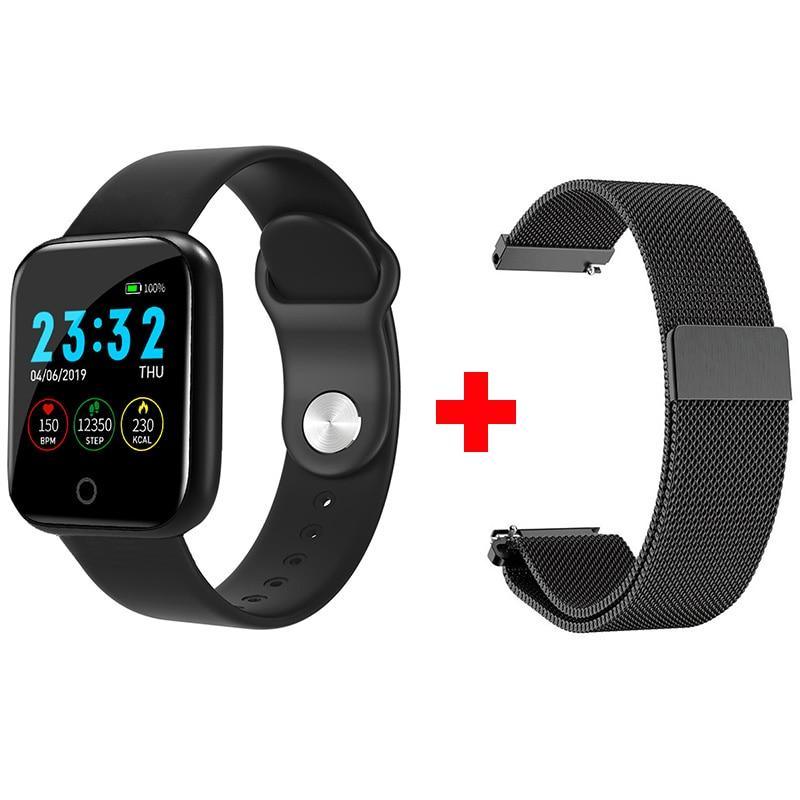 Latest Smart Watch Men Women Fitness Tracker Silicone Strap