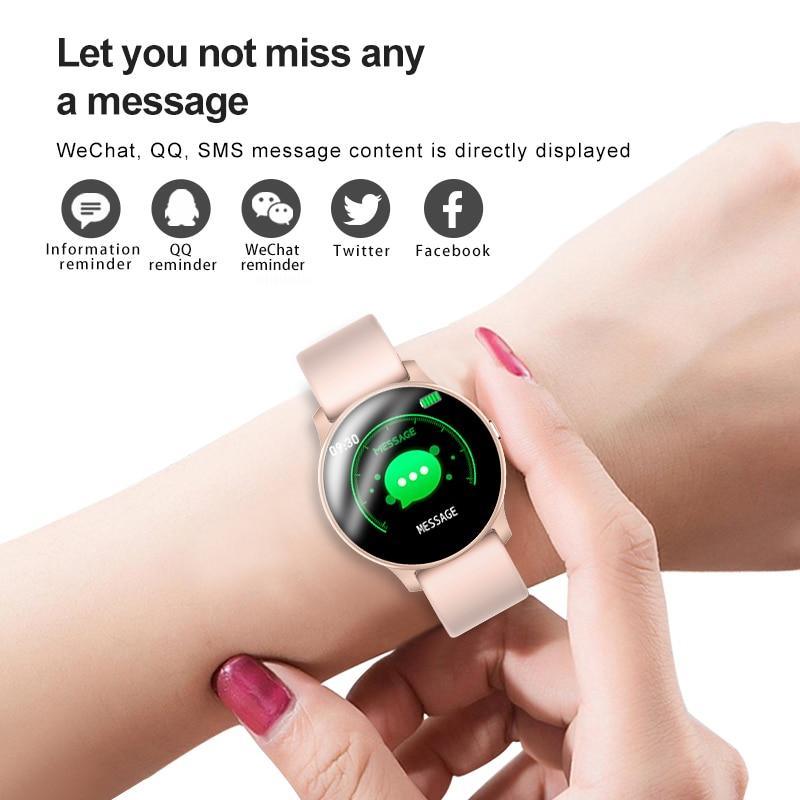 New Waterproof Womens Smart Watch Heart Rate Fitness Tracker