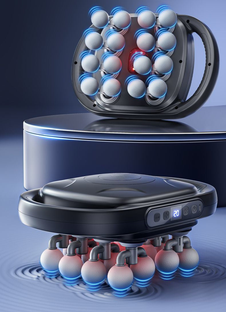 16 Head Deep Tissue Muscle Massage Gun for Relaxation Recovery