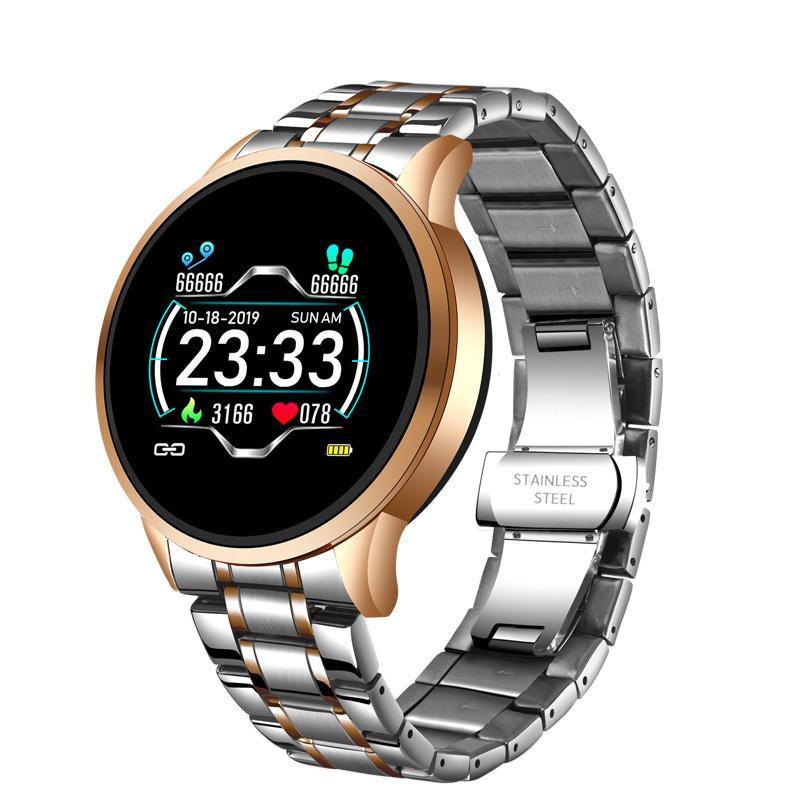 Mens Smart Watch IP67 Waterproof Heart Rate Fitness Tracker