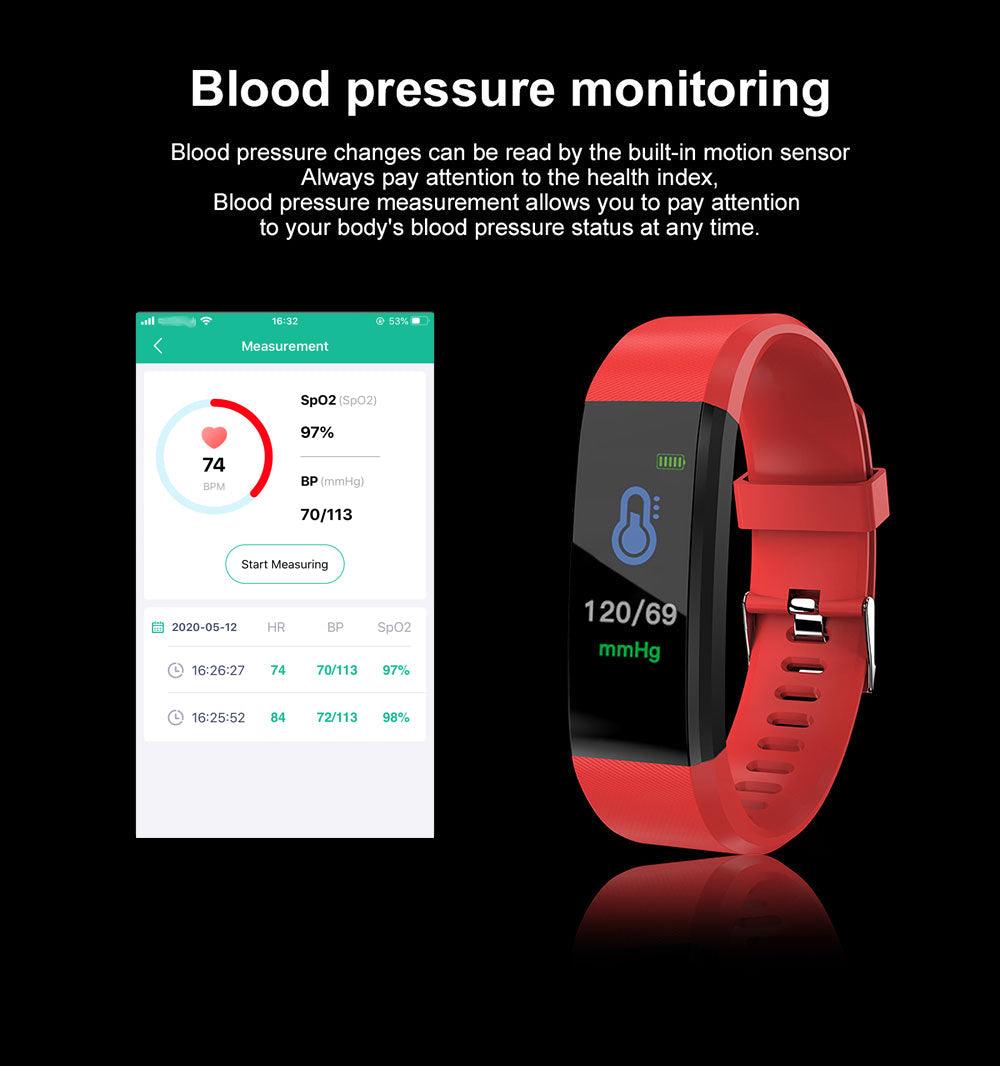 Kids Smart Sport Watch Fitness Tracker Waterproof Heart Rate Monitor