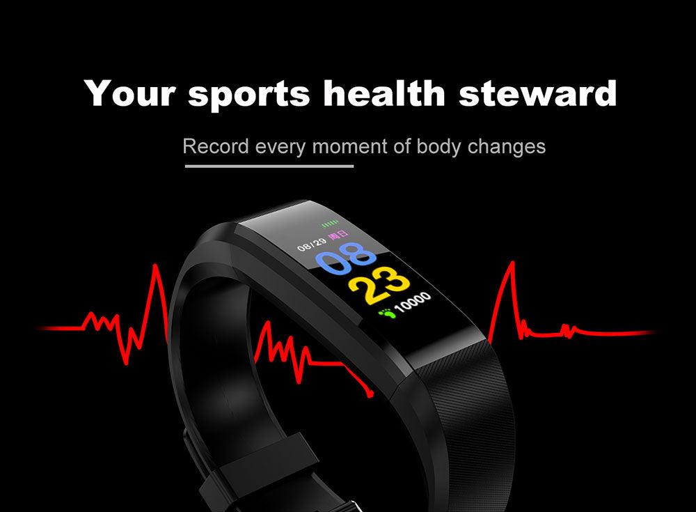 Kids Smart Sport Watch Fitness Tracker Waterproof Heart Rate Monitor