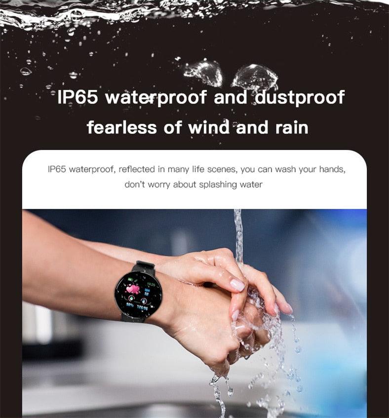 Smart Watch Heart Rate Fitness Tracker Waterproof Touch Screen Activity