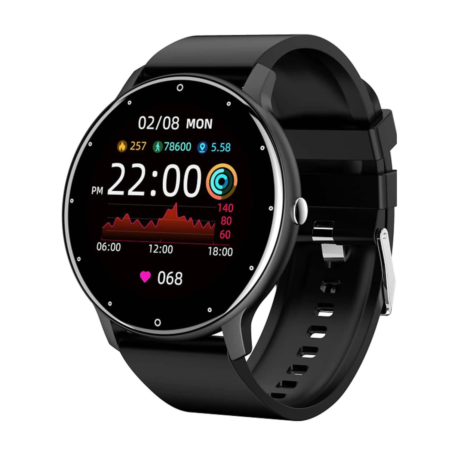 Smart Watch 1.28 Inch Smartwatch Fitness Running Watch