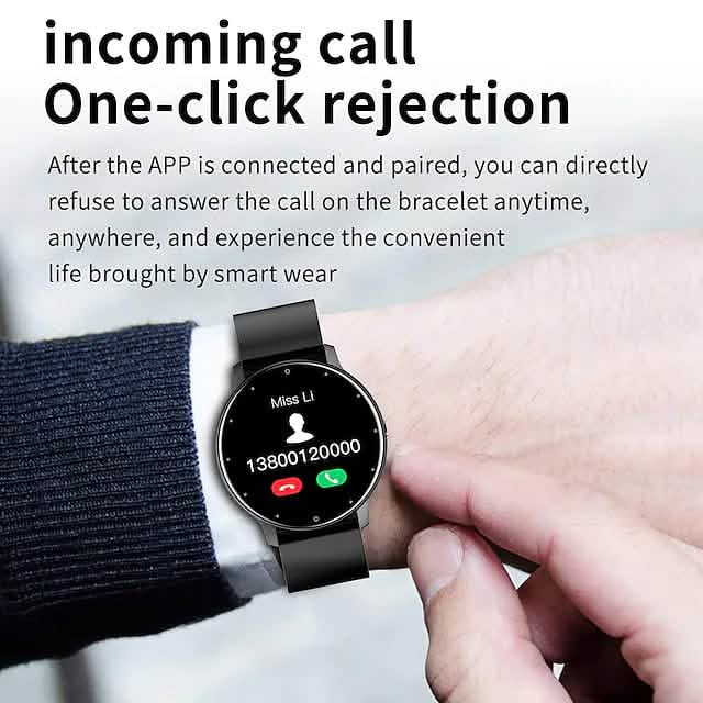Smart Watch 1.28 Inch Smartwatch Fitness Running Watch